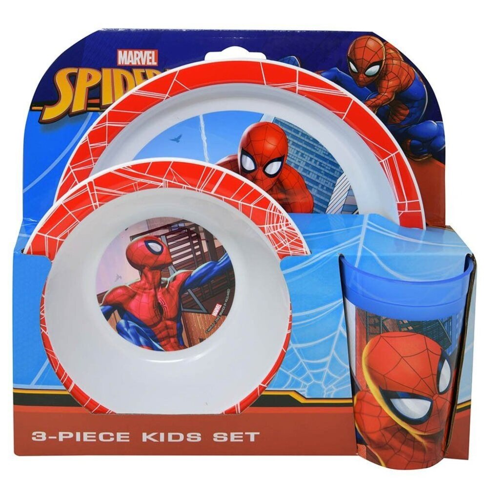 Spider-Man 3-Piece Kids Dinnerware Set